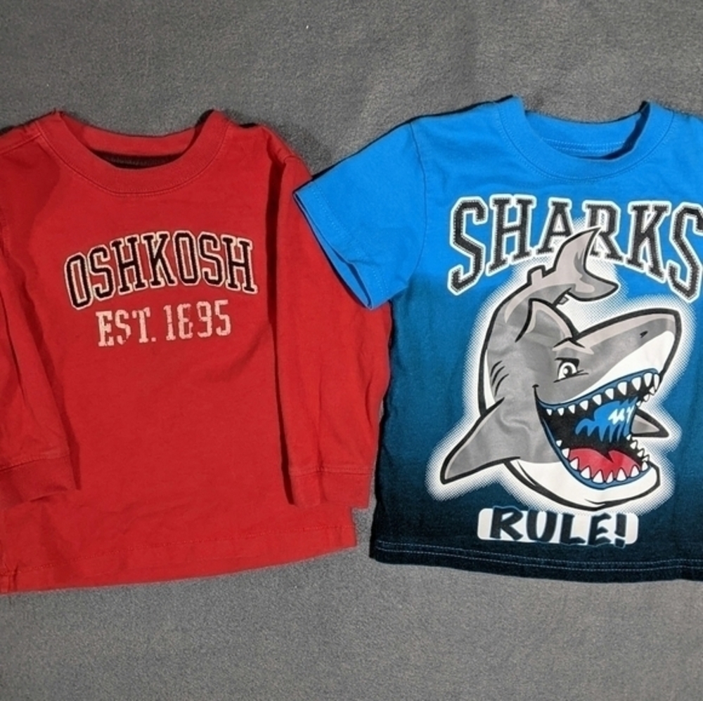 Boys tshirts size 24 months and 2t